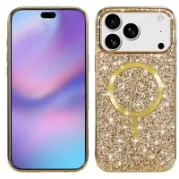 Mtp Products iPhone 17 Pro Galvanisert glitter-deksel - MagSafe-kompatibel - gull