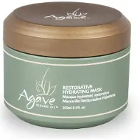 Agave Gjenoppbyggende Og Fuktighetsgivende Hårmaske Med Helende Olje 250ml