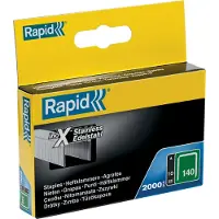 Rapid High Performance - Stifter - No. 140 - 10 mm - rustfritt stål - pakke av 2000