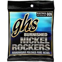 GHS BNR-XL Burnished Nickel Rockers X/Light 9-42