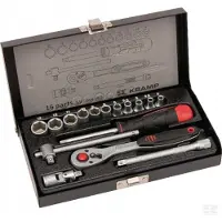 KRAMP Socket set 1/4" 16-pieces