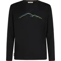 Icebreaker Merino 150 Tech Lite Rainer Ridge Langarmet T-skjorte