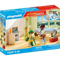 Playmobil Action 71619, Allmennpraktiserende lege, 4 år, Flerfarget, Plast