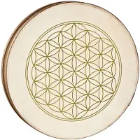 Meinl Sonic Energy 16" Wave Drum Flower of Life Goat & Goat Head
