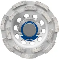 Carat kopsten beton Ø125x22,2 - Kopsten til slibning af beton og hårde stentyper.