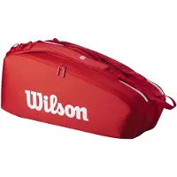 Wilson Super Tour Red 6pk 2025 Racketbag