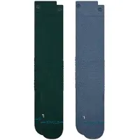 Stance Solid Mid Poly Snow 2 Pack Tekniske Sokker mønster
