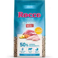 Rocco Junior Classic Storfekjøtt med kylling - 10 kg