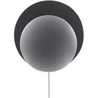 Globen Lighting vegglampe ORBIT, grå, metall, Ø 30 cm