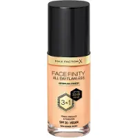 Max Factor Facefinity Flawless 3-In-1 Foundation Restage - Warm Ivory W44 - Ivory W44 - 30 ml - Ivory W44