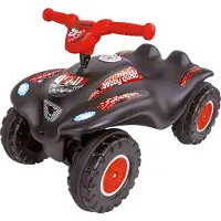 BIG Bobby Quad Racing Red, 3 år, 4 hjul, Plast, Sort, Rød