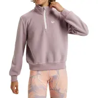 Roxy Waves Of Warmth Half Zip Jakke rosa