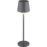 Globo Solcellebordlampe 36637A, IP44, antrasitt