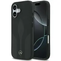 Mercedes The Move MagSafe-etui i lær for iPhone 17 - svart