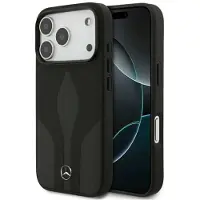 Mercedes The Move MagSafe-etui i lær for iPhone 17 Pro - svart
