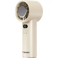 Verbatim Cool ''n'' Go Ice Touch, Silver, Vit, 1 fläkt/-ar, Handhållen fläkt, 1 styck, 8 W, Litium-Ion (Li-Ion)