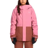 Volcom Sass'N'Frass Ins Kids Jakke rosa