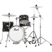 Pearl Midtown 4pc Compact Set incl. Hardware Matte Black
