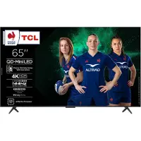 TCL 65C6K - 65 Diagonalklasse C6K Series LED-bakgrunnsbelyst LCD TV - QLED - Smart TV - Google TV - 4K UHD (2160p) 3840 x 2160 - HDR - Quantum Dot, Mini-LED