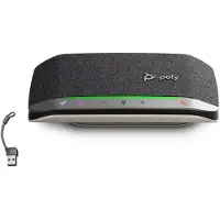 HP Poly Poly Sync 20-M - Smart høyttalertelefon - Bluetooth - kablet, trådløs - USB-A, USB-C - svart - Certified for Microsoft Teams