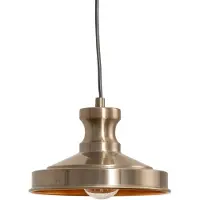 Opviq Hengelampe Berceste, gullfarget, metall, Ø 22 cm, E27
