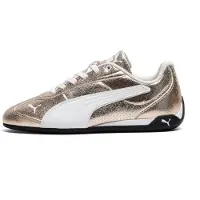 Puma Replicatch Metallic Whisper Sneakers Women, Shoes, Gold/White, 40