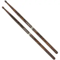 Promark Rebound 5AB FireGrain Hickory Drumstick Acorn Wood Tip