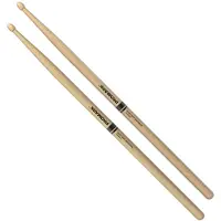 Promark Rebound 5AB Long Hickory Drumstick Acorn Wood Tip