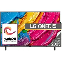 LG 43QNED80A3A - 43 Diagonalklasse QNED80 Series LED-bakgrunnsbelyst LCD TV - QNED AI - Smart TV - webOS - 4K UHD (2160p) 3840 x 2160 - HDR - Edge LED