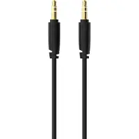 Sinox PRO 3,5mm mini jack kabel. 2m. Sort, 3,5mm, Hanstik, 3,5mm, Hanstik, 2 m, Sort