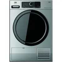 Beko AWZ 9 HPS/PRO BP Frittstående vaskemaskin med tørketrommel fra front 9 kg Sølv