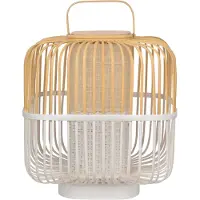 Forestier Bamboo Square M bordlampe i hvit