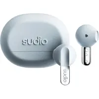 Sudio N3BLU, Trådløs, Samtaler/musikk, 37 g, Hodesett, Hvit
