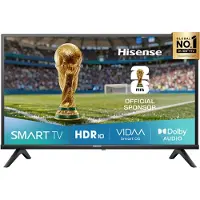 Hisense 40A4Q - 40 Diagonalklasse A4Q Series LED-bakgrunnsbelyst LCD TV - Smart TV - VIDAA - 1080p 1920 x 1080 - HDR - svart