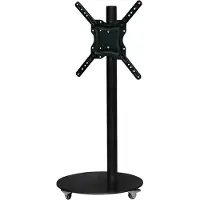 Sinox StandView TV Floor Mount with wheels and rot 25 kg 65" 200 - 200 mm