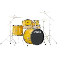 Yamaha Rydeen 20" Drum Kit w/Cymbals Mellow Yellow