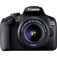 Canon EOS 2000D - Digitalkamera - SLR - 24.1 MP - APS-C - 1080 p / 30 fps - 3optisk x-zoom EF-S 18-55 mm III-linse - Wi-Fi, NFC