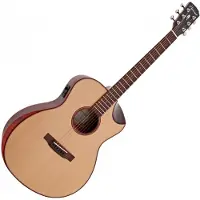 Hartwood Artiste Orchestra Model Elektroakustisk Gitar Naturell