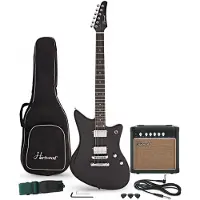 Hartwood Charger Origin Gitarpakke Svart