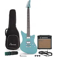 Hartwood Charger Origin Gitarpakke Lagoon Blue