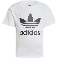 Adidas Originals T-skjorte - Trefoil - White - - 7 år (122) - T-skjorte