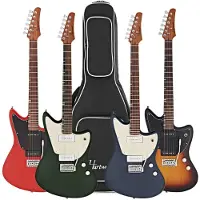 Hartwood Drifter elektrisk gitar grønn