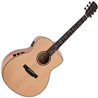 Hartwood Sonata-FX Jumbo Elektroakustisk Gitar Naturlig