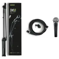Shure SM58 Dynamic Vokalmikrofon med Premium Stativ og Kabel
