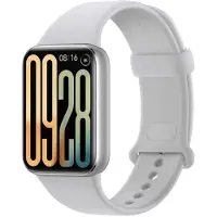 Xiaomi Smart Band 9 Pro - Aktivitetssporer med stropp - TPU - håndleddstørrelse: 135-205 mm - display 1.74 - Bluetooth - 24.5 g - månelyssølv