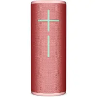 Logitech Ultimate Ears MEGABOOM 4 - Høyttaler - for bærbar bruk - trådløs - Bluetooth - Appstyrt - bringebær rød
