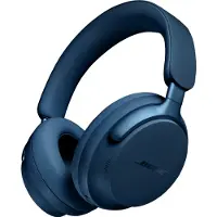 Bose QuietComfort Ultra - Hodetelefoner med mikrofon - full størrelse - Bluetooth - trådløs, kablet - aktiv støydemping - 3,5 mm jakk - måneblå