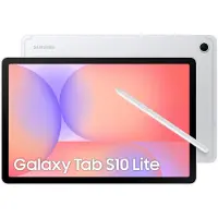 Samsung Galaxy Tab S10 Lite - Tablet - Android 15 - 128 GB - 10.9" TFT (2112 x 1320) - microSD-spor - 3G, 4G, 5G - service ikke inkludert - sølv