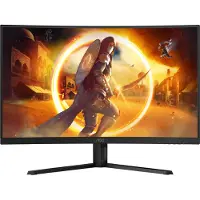 AOC 32" CQ32G4VE - 2560x1440 (QHD) - 180Hz - Fast VA - HDR10 - Buet