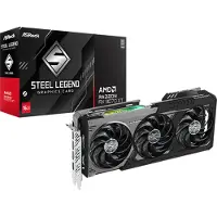 Asrock Rx 9070 Xt Dark Steel Legend 16gb Gddr6 Grafikkort